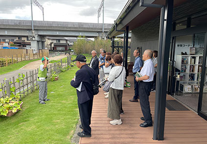 在京大分県人会ふるさと訪問・大友氏遺跡案内（9月・南蛮交流館）