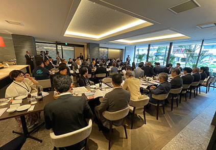 在京大分県人会法人会員交流会（9月・アートホテル）